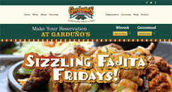 Desktop Screenshot of gardunosrestaurants.com
